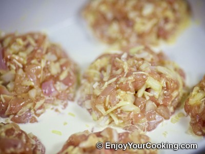 Baked Chicken Patties in Cheese Sauce Recipe: Step 10