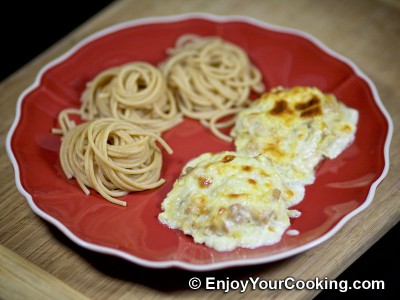 Baked Chicken Patties in Cheese Sauce Recipe: Step 15