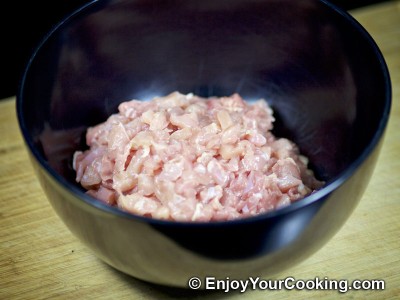 Baked Chicken Patties in Cheese Sauce Recipe: Step 3