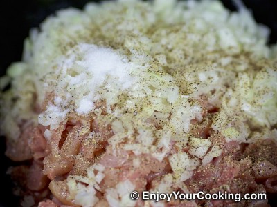 Baked Chicken Patties in Cheese Sauce Recipe: Step 5