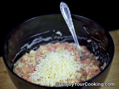Baked Chicken Patties in Cheese Sauce Recipe: Step 8