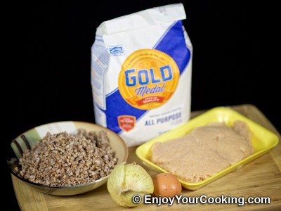 Hrechanyky Recipe: Step 1
