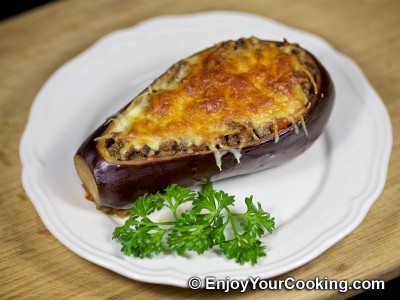 Meat Stuffed Eggplants