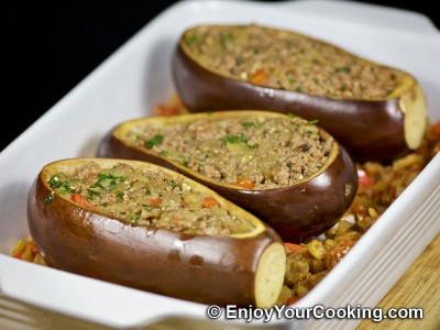 Meat Stuffed Eggplants Recipe: Step 15