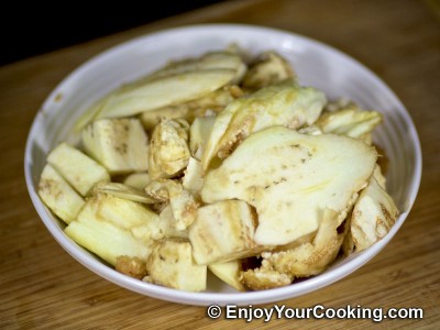 Meat Stuffed Eggplant Recipe: Step 3b