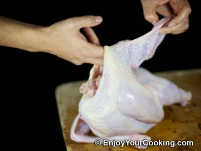 How to Skin Raw Chicken in One Piece: Step 5