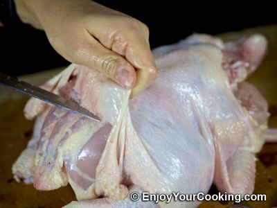 How to Skin Raw Chicken in One Piece: Step 7