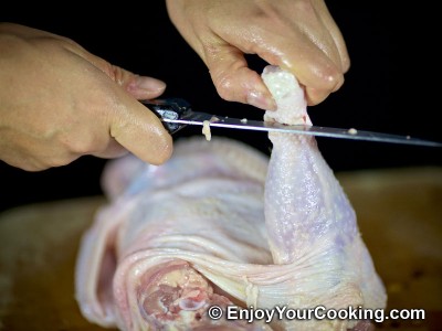 How to Skin Raw Chicken in One Piece: Step 8