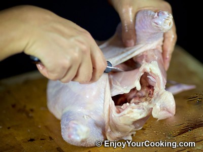 How to Skin Raw Chicken in One Piece: Step 9