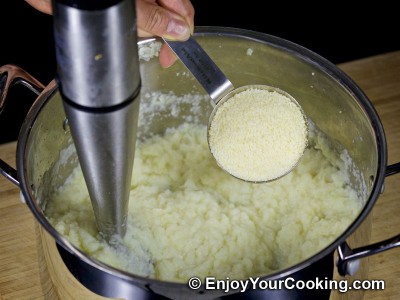 Garlicky Mashed Cauliflower with Parmesan Recipe: Step 7