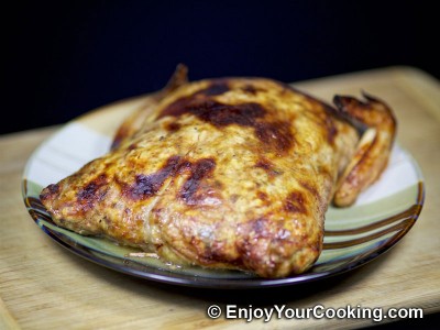 Prune and Walnut Stuffed Chicken Skin Recipe: Step 15