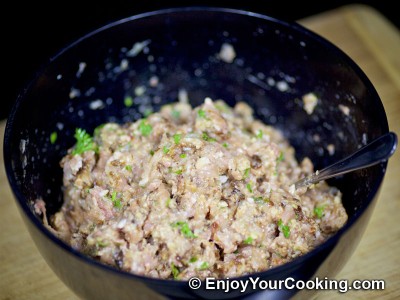 Prune and Walnut Stuffed Chicken Skin Recipe: Step 9
