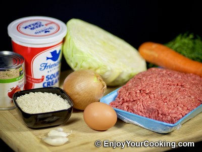 Lazy Cabbage Roll Patties Recipe: Step 1