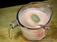 Add salt and pepper to taste