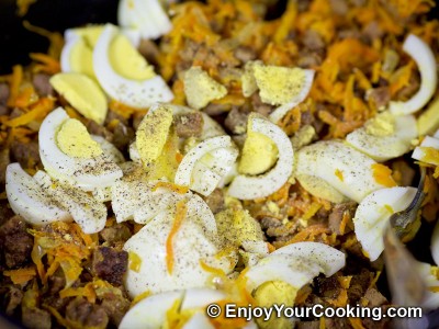 Liver, Carrot and Egg Salad Recipe: Step 10