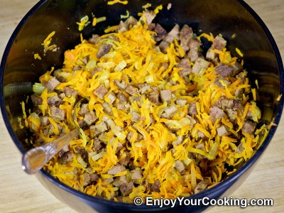 Liver, Carrot and Egg Salad Recipe: Step 8
