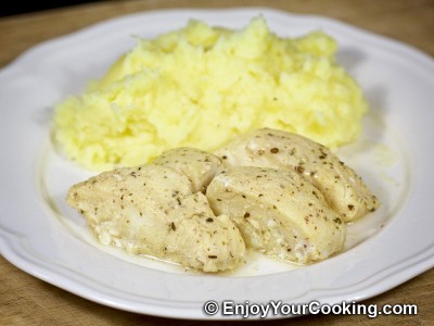 Baked Cod in Mustard and Lemon Marinade