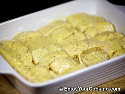 Baked Cod in Mustard and Lemon Marinade: Step 10