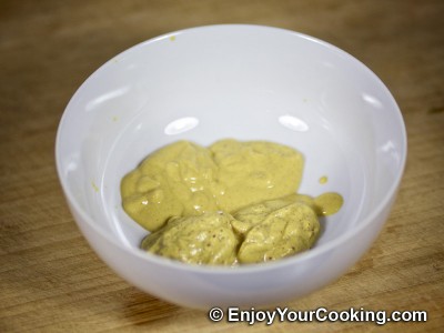 Baked Cod in Mustard and Lemon Marinade: Step 2
