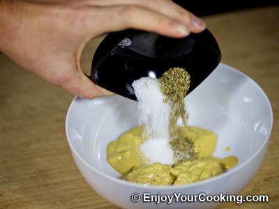 Baked Cod in Mustard and Lemon Marinade: Step 3