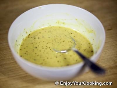 Baked Cod in Mustard and Lemon Marinade: Step 6