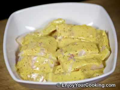 Baked Cod in Mustard and Lemon Marinade: Step 8