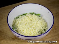 Add 1 cup of shredded cheese