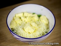 Add chopped butter