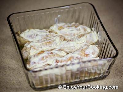Baked Chicken Rolls with Cheese and Butter: Step 8