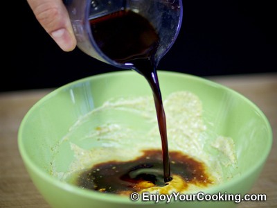 Baked Chicken Thighs in Mustard Soy Sauce: Step 4