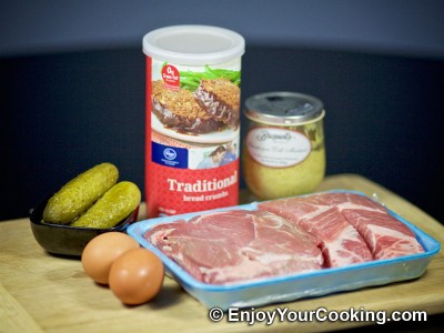Deep Fried Pork Rolls with Pickles: Step 1