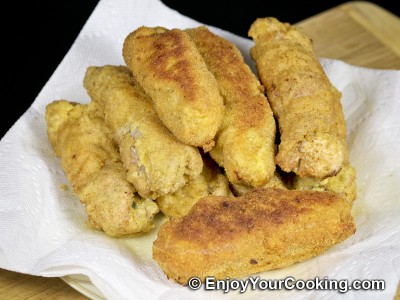 Deep Fried Pork Rolls with Pickles: Step 12