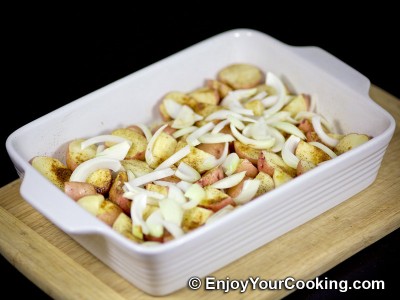 Oven Roasted Veggies with Fajita Spices: Step 4