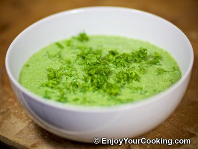 Summer Squash and Spinach Soup-Puree: Step 11