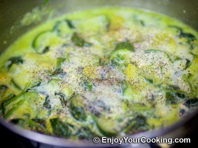 Summer Squash and Spinach Soup-Puree: Step 8
