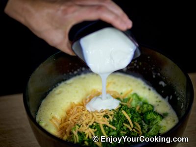 Omelette with Broccoli: Step 11