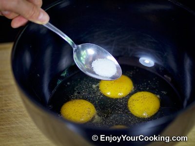 Omelette with Broccoli: Step 5
