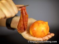 How to Blanch Peaches: Step 4c