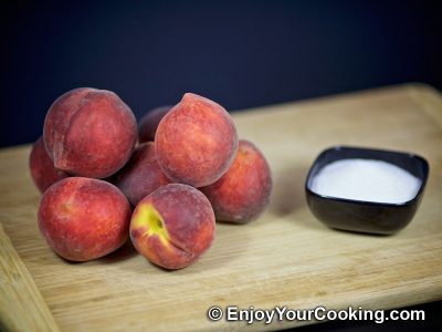 Peach Kompot: Step 1