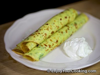 Zucchini Crepes: Step 14