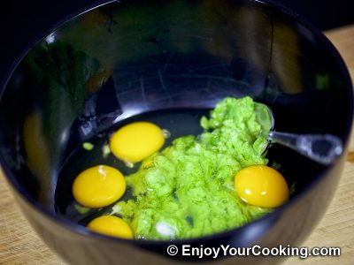 Zucchini Crepes: Step 3