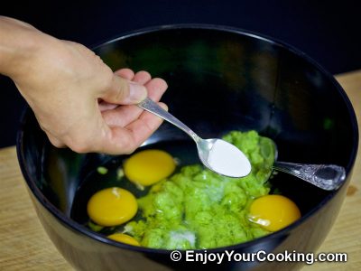 Zucchini Crepes: Step 5
