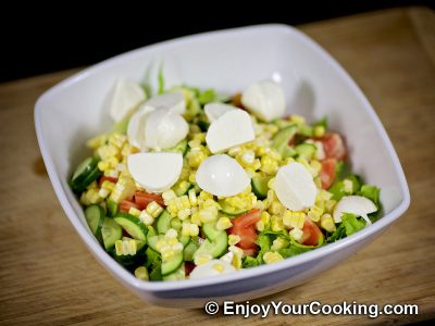 Tuna and Mozzarella Salad: Step 9