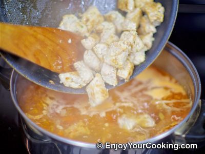Italian Sausage Soup with Cauliflower: Step 10