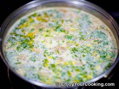 Italian Sausage Soup with Cauliflower: Step 16