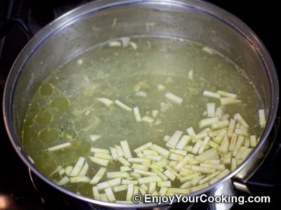 Italian Sausage Soup with Cauliflower: Step 2