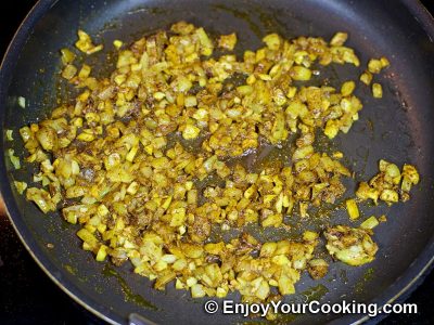 Mushroom Curry: Step 5