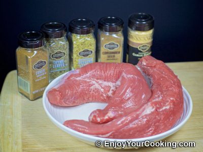 Roasted Pork tenderloin with Spicy Rub: Step 1
