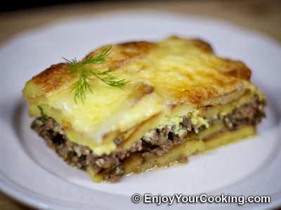 Beef Potato Mushroom Casserole