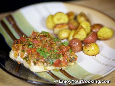 Baked Cod in Tomato Sauce